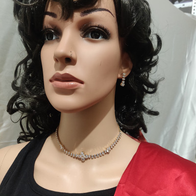 HETPRIT Alloy Gold-plated White, Gold Jewellery Set(Pack of 1)