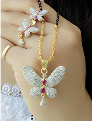 HETPRIT Brass Gold-plated Multicolor Jewellery Set(Pack of 1)