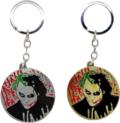 BIPS ENTERPRISES DC Joker combo Keychain Key Ring Metal keychain For Bike Key Chain