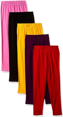 Vanghee Legging For Girls(Multicolor Pack of 5)