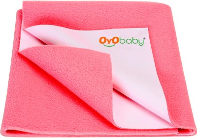 Oyo Baby Microfiber Baby Bed Protecting Mat(Salmon Rose, Medium)
