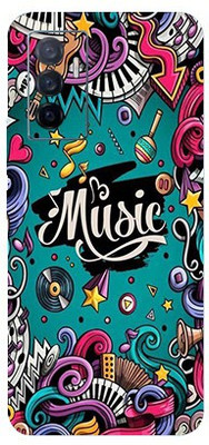 AsSkin Vivo V23e 5G Mobile Skin(Ultra Super Music Graffiti Skin With High Matte Finish)