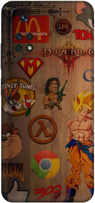 wrap craft Redmi Note 11 Mobile Skin(Multicolor)