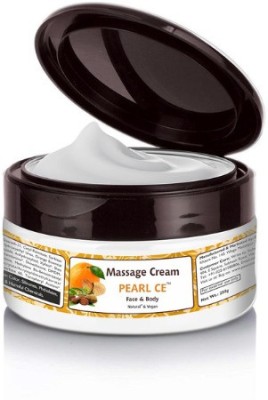 Passion Indulge Natural Massage Cream Pearl CE for Face and Body - 250gm(250 g)