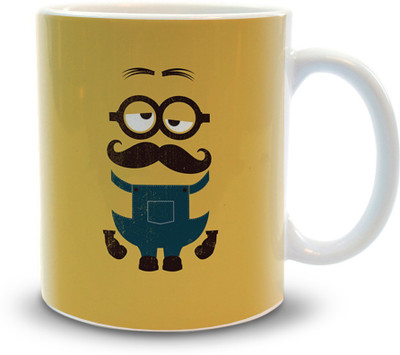 Shoppers Bucket Gentleminion Ceramic Coffee Mug(330 ml)
