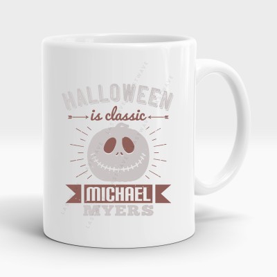 LASTWAVE Halloween' is classic Michael Myers, Hallowean Design Graphic Printed Ceramic Coffee Mug(325 ml)