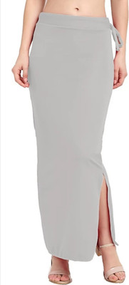 PKYC AMC56641SilvrGrySWPtc Lycra Blend Petticoat(Free)