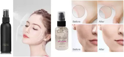 AMOSFIA BLUR SKIN CARE GEL PRIMER WITH OIL FREE SPRAY FIXER(2 Items in the set)