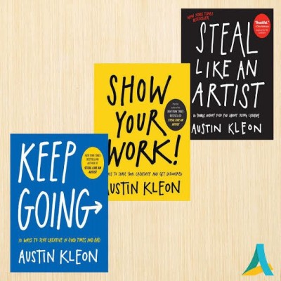 Steal Like An Artist+keep Going +show Your Work(Paperback, AUSTIN KLEON)