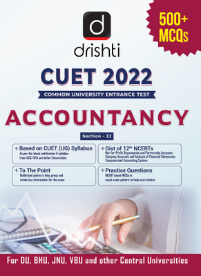 Cuet 2022 Accountancy(Paperback, DRISHTI PUBLICATIONS)