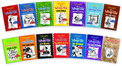 Diary Of A Wimpy Kid Box Of Books (English, Paperback, Jeff Kinney) (A/S Book Seller)(Paperback, Jeff Kinney)