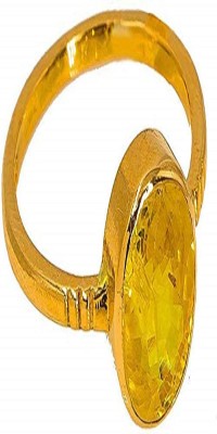 divinesouviners Stone Topaz Gold Plated Ring