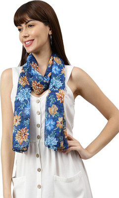 TOSSIDO Printed Chiffon Women Stole