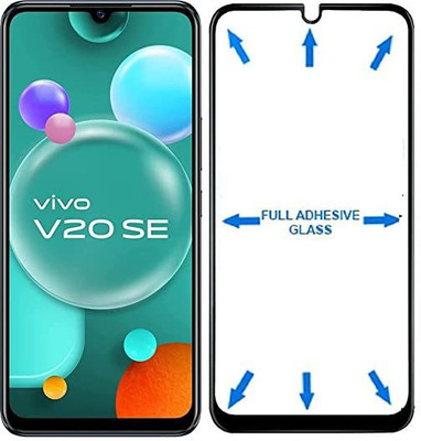 MR WIWU Edge To Edge Tempered Glass for Vivo V20 SE(Pack of 1)