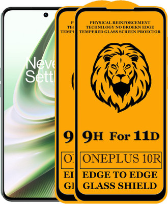 Dream Edge To Edge Tempered Glass for OnePlus 10R 5G, Oneplus 10R(Pack of 2)