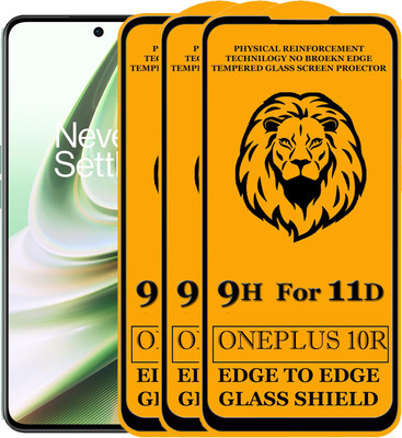 HQ Protection Edge To Edge Tempered Glass for OnePlus 10R 5G, Oneplus 10R(Pack of 3)