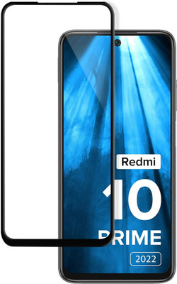 Flipkart SmartBuy Edge To Edge Tempered Glass for Redmi 10 Prime 2022(Pack of 1)