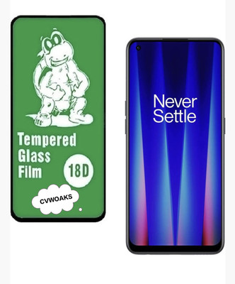 CVWOAKS Edge To Edge Tempered Glass for ONEPLUS NORD CE 5G, ONEPLUS NORD 2(Pack of 1)