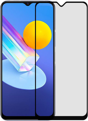kentop Edge To Edge Tempered Glass for vivo Y72 5G(Pack of 1)
