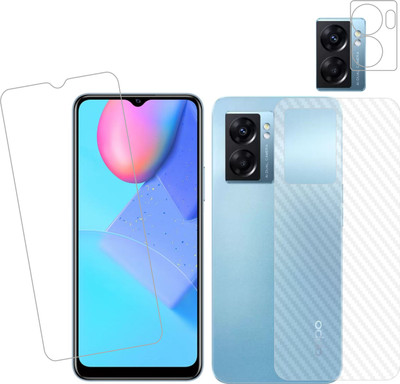 Ten To 11 Front and Back Tempered Glass for Oppo A77(Pack of 3)