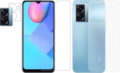 Vatsin Front and Back Tempered Glass for Oppo K10 5G(Pack of 3)