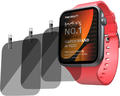 TXGO Screen Guard for Fire-Boltt Ring Smartwatch(Pack of 3)