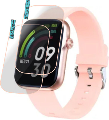 chakoor Screen Guard for FIRE BOLTT NINJA PRO PLUS SMARTWATCH(Pack of 2)