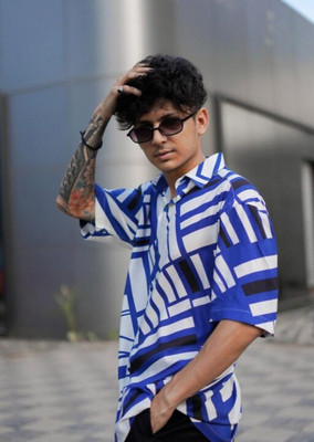 PRIMEFIELD Men Printed Party Multicolor Shirt