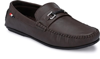 HUNDO P Stylish & Comfortable Loafers For Men(Brown , 7)