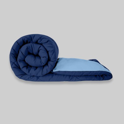 KORBIN Solid Single Comforter for  Mild Winter(Microfiber, N.BLUE SKY BLUE)