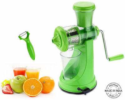 RCART Plastic Hand Juicer Combo of Manual Hand Juicer for Fruits and Plastic Peelers for Kitchen(Multicolor)