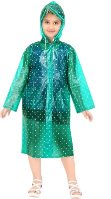 GoodluckSB Polka Print Boys & Girls Raincoat