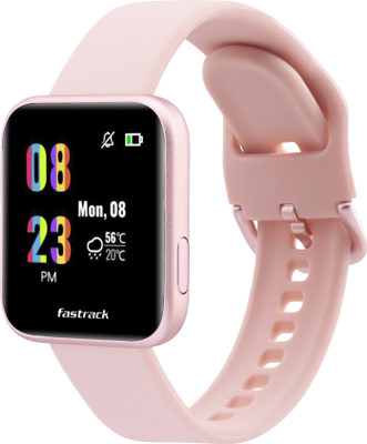 Fastrack Reflex Watch Smartwatch(Pink Strap, Free Size)