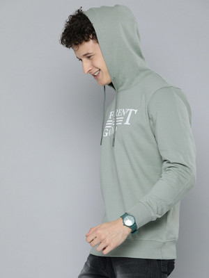 HERE&NOW Full Sleeve Printed Men Sweatshirt
