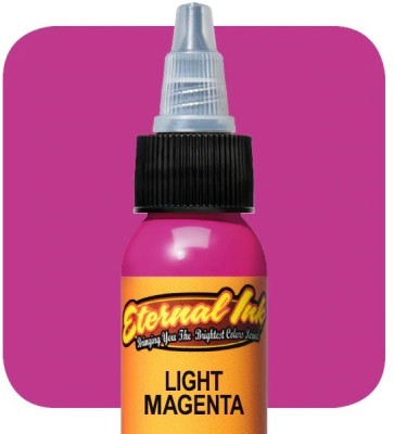 ETERNAL light magenta1/2 OZ TATTOO SUPPLY INK Tattoo Ink(Pink 15 ml)