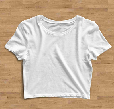 Pling Bling Casual Solid Women White Top