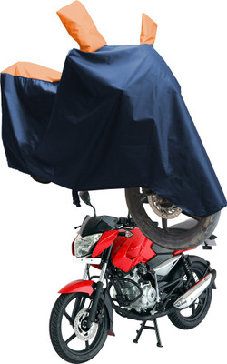 SS FOR YOUR SMART NEEDS Two Wheeler Cover for Bajaj(Pulsar 135 BS6, Blue, Orange)