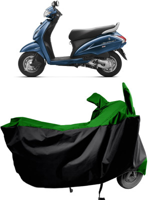 Amexride Two Wheeler Cover for Honda(Activa 3G, Green)
