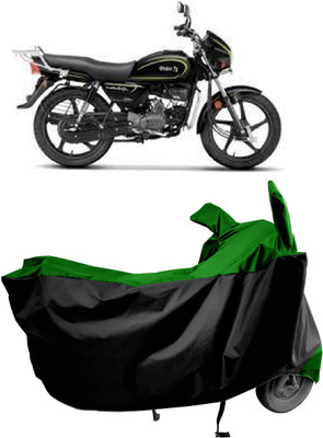 Amexride Two Wheeler Cover for Hero(Splendor, Green)