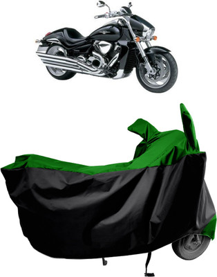 Amexride Two Wheeler Cover for Suzuki(Intruder M1800R, Green)