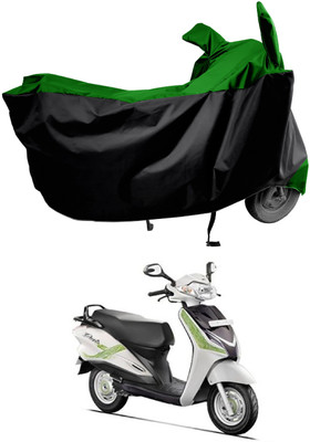 Amexride Two Wheeler Cover for Hero(Moto Corp Duet, Green)