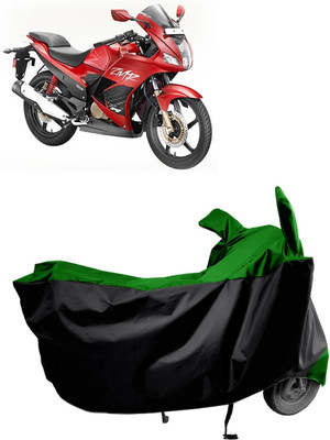 Amexride Two Wheeler Cover for Hero(Karizma ZMR, Green)