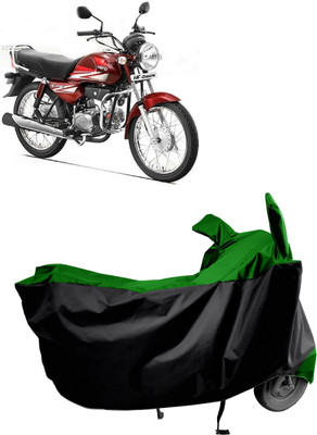 Amexride Two Wheeler Cover for Hero(HF Dawn, Green)