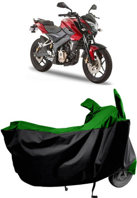 Amexride Two Wheeler Cover for Bajaj(Pulsar 180NS, Green)