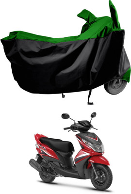 Amexride Two Wheeler Cover for Yamaha(Ray Z, Green)