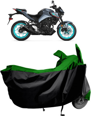 Amexride Two Wheeler Cover for Yamaha(MT-03, Green)