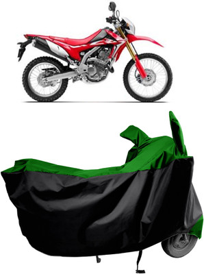 Amexride Two Wheeler Cover for Honda(CRF 250 L, Green)