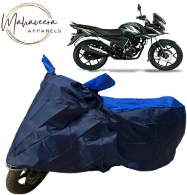 Mahaveera Waterproof Two Wheeler Cover for Bajaj(Discover 150 s, Blue)