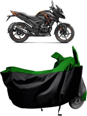 Amexride Two Wheeler Cover for Honda(X-Blade, Green)