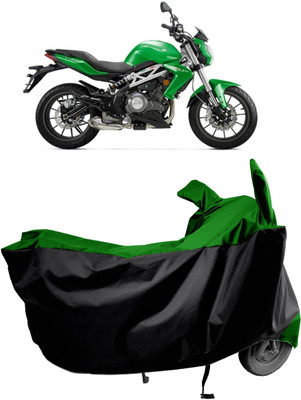 Amexride Two Wheeler Cover for Benelli(TNT 300, Green)